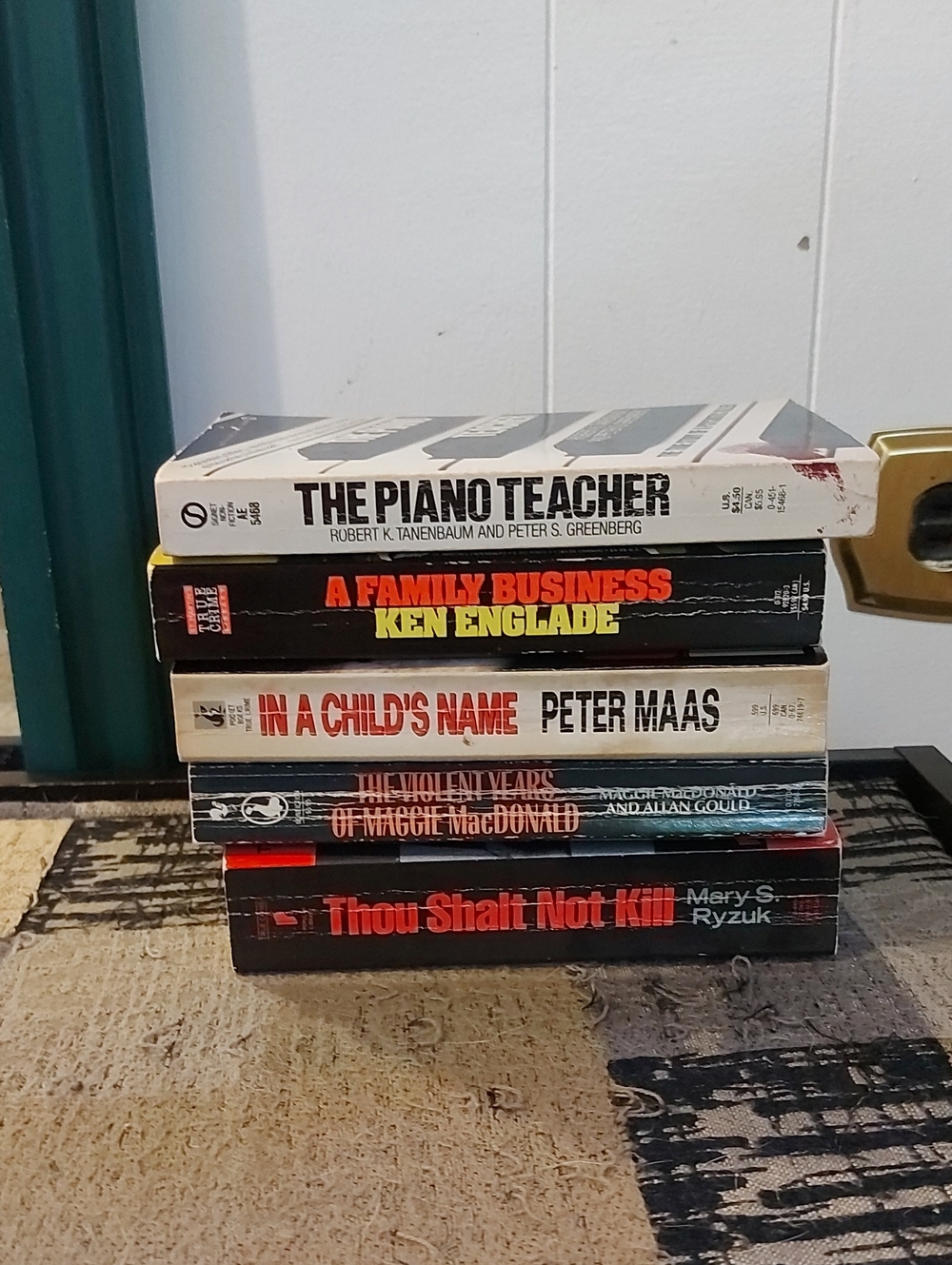 Paperback True Crime Books